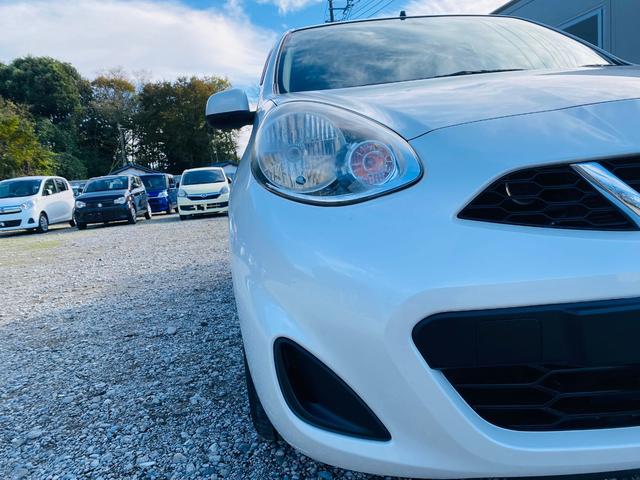 マーチ S グレードS 横滑防止装置 運転席助手席エアバック キーレス パワーウインド オートエアコン PS 運転席エアバッグ 衝突安全ボディ ABS(43枚目)