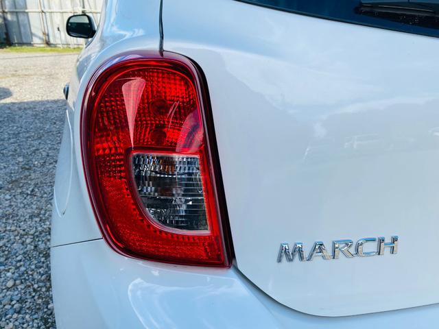 マーチ S グレードS 横滑防止装置 運転席助手席エアバック キーレス パワーウインド オートエアコン PS 運転席エアバッグ 衝突安全ボディ ABS(58枚目)