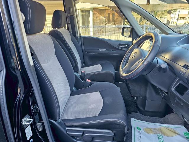 セレナ ライダー ブラックライン S-ハイブリッド 純正ナビ・後席モニター・アラウンドビューモニター・クルーズコントロール・Bluetooth接続・ETC・ドライブレコーダー・TV・100V電源・両側電動スライドドア・純正16インチアルミホイール(5枚目)