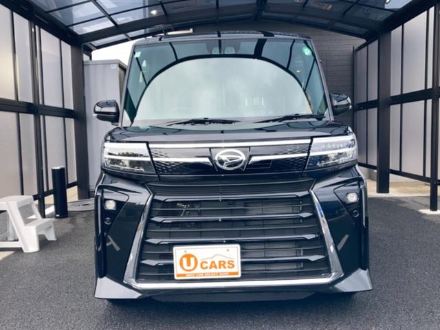 タント カスタムＲＳ　当社デモカー販売・ナビアップグレードパッケージ車／バックカメラ／フロアマット付／ターボ／両側パワスライドドア／運転席シートヒーター／オートライト／アルミホイール／キーフリー　エマージェンシーブレーキ（2枚目）