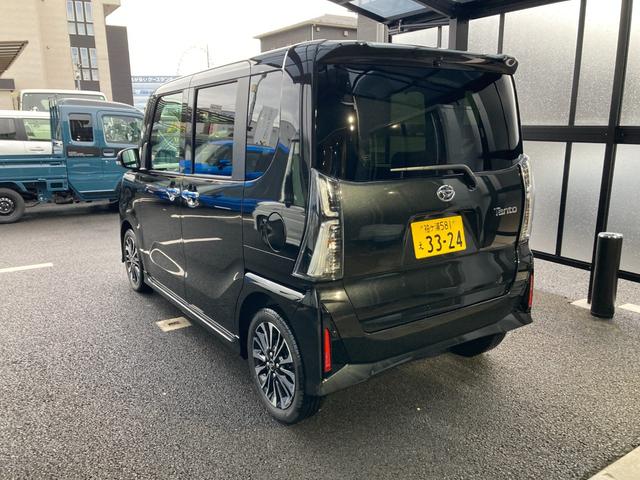 タント カスタムＲＳ　当社デモカー販売・ナビアップグレードパッケージ車／バックカメラ／フロアマット付／ターボ／両側パワスライドドア／運転席シートヒーター／オートライト／アルミホイール／キーフリー　エマージェンシーブレーキ（6枚目）