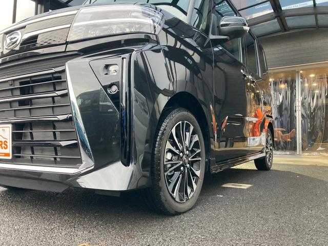 タント カスタムＲＳ　当社デモカー販売・ナビアップグレードパッケージ車／バックカメラ／フロアマット付／ターボ／両側パワスライドドア／運転席シートヒーター／オートライト／アルミホイール／キーフリー　エマージェンシーブレーキ（10枚目）