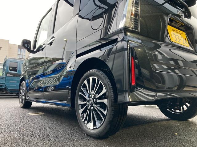 タント カスタムＲＳ　当社デモカー販売・ナビアップグレードパッケージ車／バックカメラ／フロアマット付／ターボ／両側パワスライドドア／運転席シートヒーター／オートライト／アルミホイール／キーフリー　エマージェンシーブレーキ（13枚目）