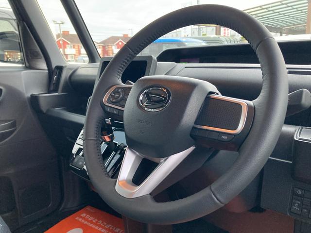 タント カスタムＲＳ　当社デモカー販売・ナビアップグレードパッケージ車／バックカメラ／フロアマット付／ターボ／両側パワスライドドア／運転席シートヒーター／オートライト／アルミホイール／キーフリー　エマージェンシーブレーキ（33枚目）