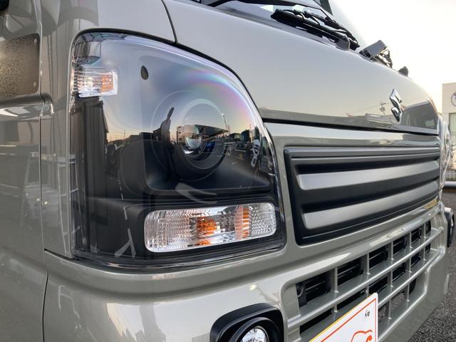 スーパーキャリイ Xリミテッド 届出済未使用車-パートタイム4WD/オートライト/AC/アイドリングストップ/デュアルカメラブレーキ/バックセンサー 電格式ミラー(10枚目)