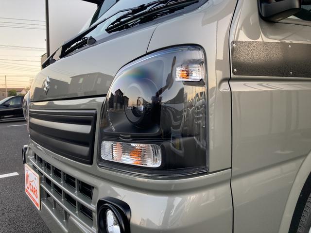 スーパーキャリイ Xリミテッド 届出済未使用車-パートタイム4WD/オートライト/AC/アイドリングストップ/デュアルカメラブレーキ/バックセンサー 電格式ミラー(11枚目)