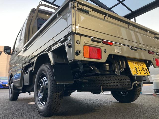スーパーキャリイ Xリミテッド 届出済未使用車-パートタイム4WD/オートライト/AC/アイドリングストップ/デュアルカメラブレーキ/バックセンサー 電格式ミラー(17枚目)