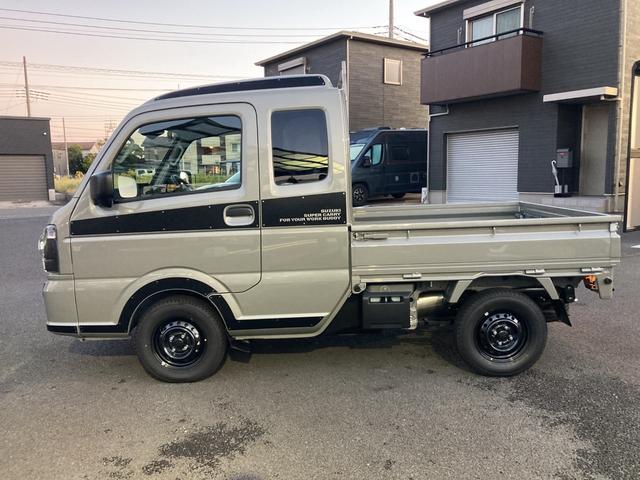 スーパーキャリイ Xリミテッド 届出済未使用車-パートタイム4WD/オートライト/AC/アイドリングストップ/デュアルカメラブレーキ/バックセンサー 電格式ミラー(64枚目)