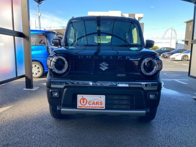 ハスラー タフワイルドターボ　当デモカー販売－クリアランスソナ／デュアルカメラブレーキ　ルーフレール／クルーズコントロール／ＬＥＤヘッドランプ／アルミホイール／オートライト／シートヒーター（3枚目）