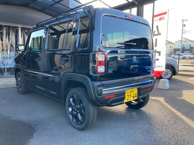 ハスラー タフワイルドターボ　当デモカー販売－クリアランスソナ／デュアルカメラブレーキ　ルーフレール／クルーズコントロール／ＬＥＤヘッドランプ／アルミホイール／オートライト／シートヒーター（5枚目）