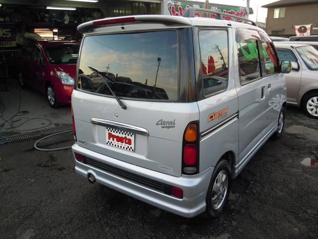 カスタムターボ エアロ キーレス ETC 4WD CD(9枚目)