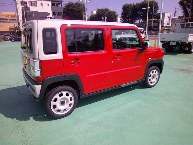 ハスラー ハイブリッドＧ　４ＷＤ　届出済未使用車　ナビ・ＴＶ　ＣＶＴ　スズキセーフティサポート　ＬＥＤヘッドランプ　運転席、助手席シートヒーター　オートライト　アダプティブクルーズコントロール　キーレスプッシュスタートシステム（7枚目）