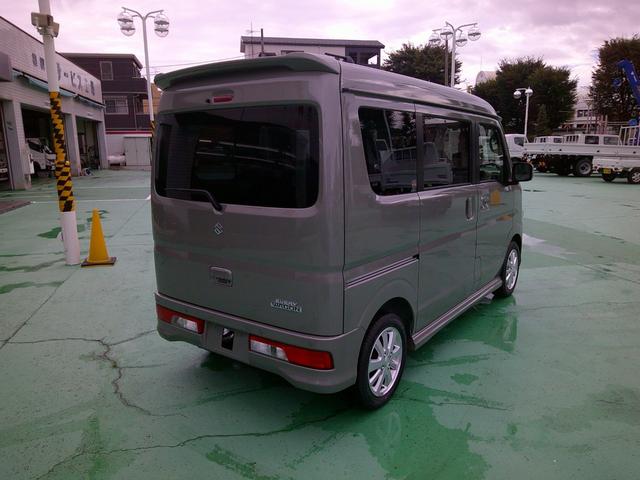 エブリイワゴン ＰＺターボスペシャル　ハイルーフ　ＣＶＴ　ナビ・ＴＶ　届出済未使用車　後席両側パワースライドドア　オートステップ　ＬＥＤヘッドランプ　フォグランプ　スズキセーフティサポート　ＥＳＰ　オートライト　シートヒーター（6枚目）