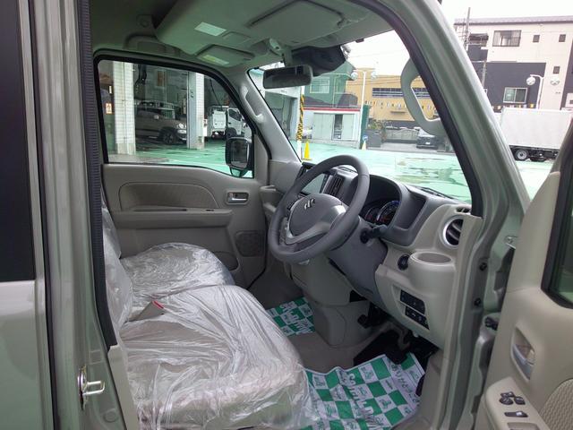 エブリイワゴン ＰＺターボスペシャル　ハイルーフ　ＣＶＴ　ナビ・ＴＶ　届出済未使用車　後席両側パワースライドドア　オートステップ　ＬＥＤヘッドランプ　フォグランプ　スズキセーフティサポート　ＥＳＰ　オートライト　シートヒーター（16枚目）