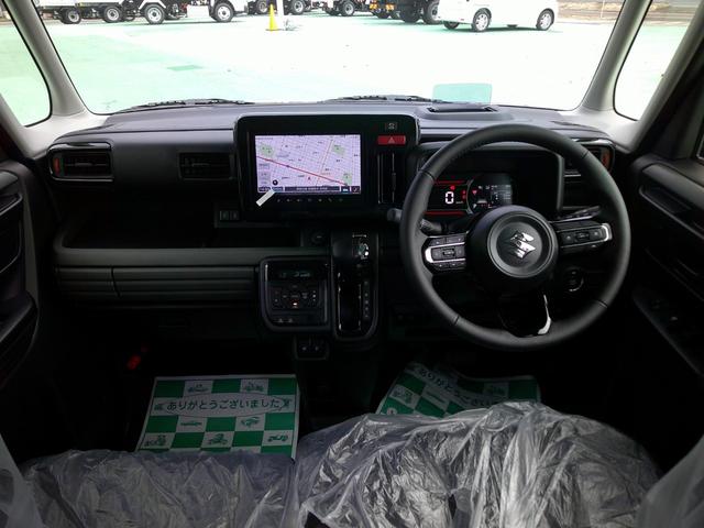 スペーシアギア ハイブリッドＸＺ　届出済未使用車　全方位モニター付９インチメモリーナビゲーション　ＣＶＴ　スズキセーフティサポート　後席両側パワースライドドア　運転席、助手席シートヒーター　ＬＥＤヘッドランプ　ＬＥＤフォグランプ（15枚目）