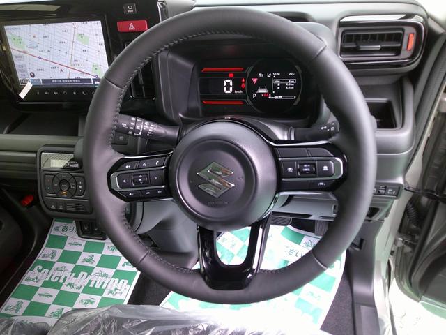 スペーシアギア ハイブリッドＸＺ　届出済未使用車　全方位モニター付９インチメモリーナビゲーション　ＣＶＴ　スズキセーフティサポート　後席両側パワースライドドア　運転席、助手席シートヒーター　ＬＥＤヘッドランプ　ＬＥＤフォグランプ（22枚目）