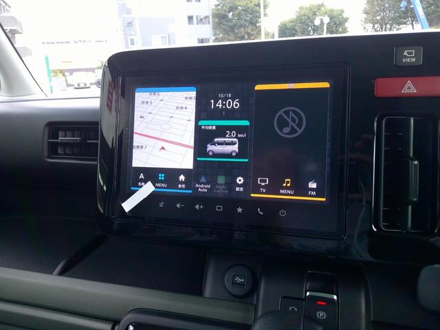 スペーシアギア ハイブリッドＸＺ　届出済未使用車　全方位モニター付９インチメモリーナビゲーション　ＣＶＴ　スズキセーフティサポート　後席両側パワースライドドア　運転席、助手席シートヒーター　ＬＥＤヘッドランプ　ＬＥＤフォグランプ（24枚目）