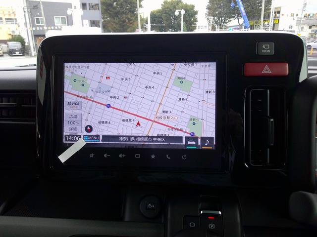 スペーシアギア ハイブリッドＸＺ　届出済未使用車　全方位モニター付９インチメモリーナビゲーション　ＣＶＴ　スズキセーフティサポート　後席両側パワースライドドア　運転席、助手席シートヒーター　ＬＥＤヘッドランプ　ＬＥＤフォグランプ（25枚目）