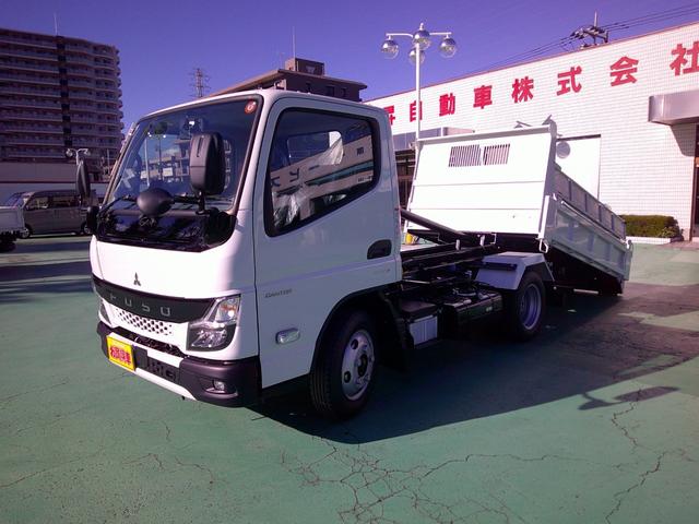 キャンター 3.0DT ローダーダンプ 新型 2.95t積載 コボレーン 5MT リアカメラ ラジコン EZGO 左側電動格納ミラー LEDライト LEDフォグランプ オートライト(2枚目)