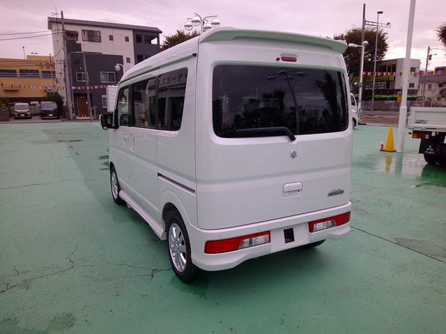 エブリイワゴン ＰＺターボスペシャル　ハイルーフ　ＣＶＴ　ナビ・ＴＶ　届出済未使用車　後席両側パワースライドドア　オートステップ　ＬＥＤヘッドランプ　フォグランプ　スズキセーフティサポート　ＥＳＰ　オートライト　シートヒーター（7枚目）