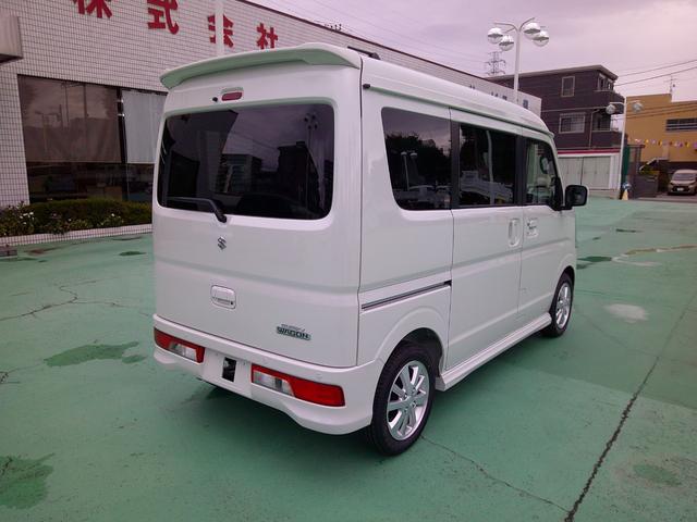 エブリイワゴン ＰＺターボスペシャル　ハイルーフ　ＣＶＴ　ナビ・ＴＶ　届出済未使用車　後席両側パワースライドドア　オートステップ　ＬＥＤヘッドランプ　フォグランプ　スズキセーフティサポート　ＥＳＰ　オートライト　シートヒーター（8枚目）