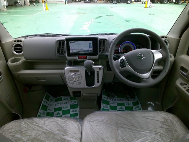 エブリイワゴン ＰＺターボスペシャル　ハイルーフ　ＣＶＴ　ナビ・ＴＶ　届出済未使用車　後席両側パワースライドドア　オートステップ　ＬＥＤヘッドランプ　フォグランプ　スズキセーフティサポート　ＥＳＰ　オートライト　シートヒーター（18枚目）