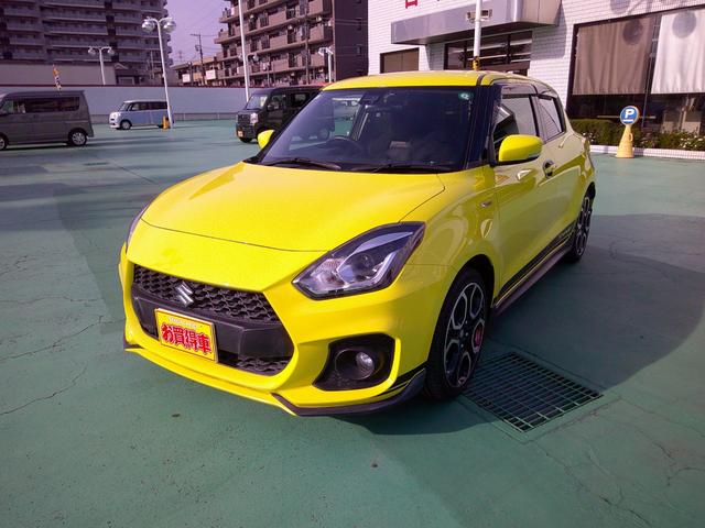 スイフトスポーツ ベースグレード セーフティパッケージ装着車 6AT 純正8インチナビ フルセグTV CD DVD Bluetooth ドラレコ バックカメラ(2枚目)