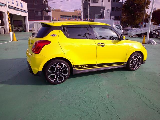 スイフトスポーツ ベースグレード セーフティパッケージ装着車 6AT 純正8インチナビ フルセグTV CD DVD Bluetooth ドラレコ バックカメラ(6枚目)