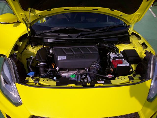 スイフトスポーツ ベースグレード セーフティパッケージ装着車 6AT 純正8インチナビ フルセグTV CD DVD Bluetooth ドラレコ バックカメラ(7枚目)