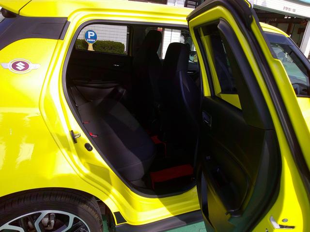 スイフトスポーツ ベースグレード セーフティパッケージ装着車 6AT 純正8インチナビ フルセグTV CD DVD Bluetooth ドラレコ バックカメラ(9枚目)