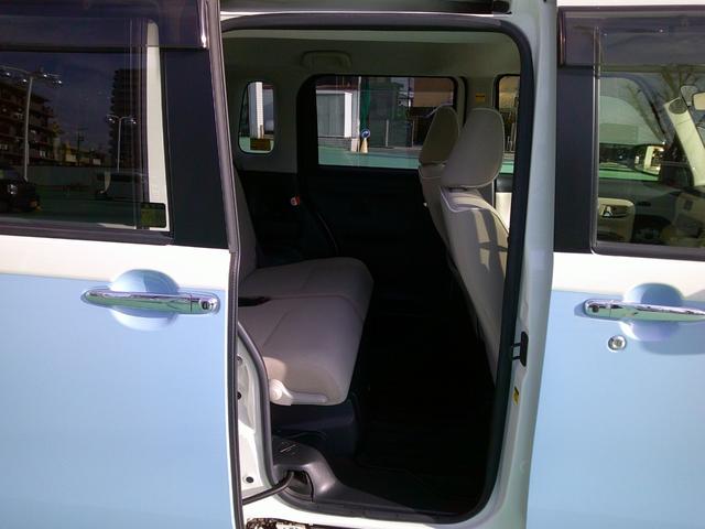 ムーヴキャンバス Ｇメイクアップ　ＳＡＩＩ　ＣＶＴ　後席両側パワースライドドア　プッシュボタンスタート　バックカメラ（8枚目）