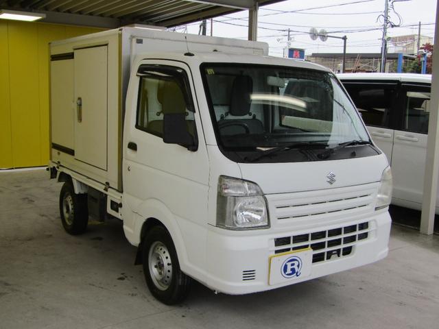 キャリイトラック 冷凍車 2WAYエアコン 冷凍機-5℃設定 パートタイム4WD(9枚目)