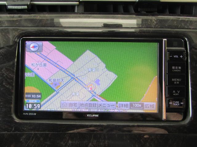 プリウス Ｓ　ＴＥＩＮ車高調　フルエアロ　メモリーナビ（20枚目）