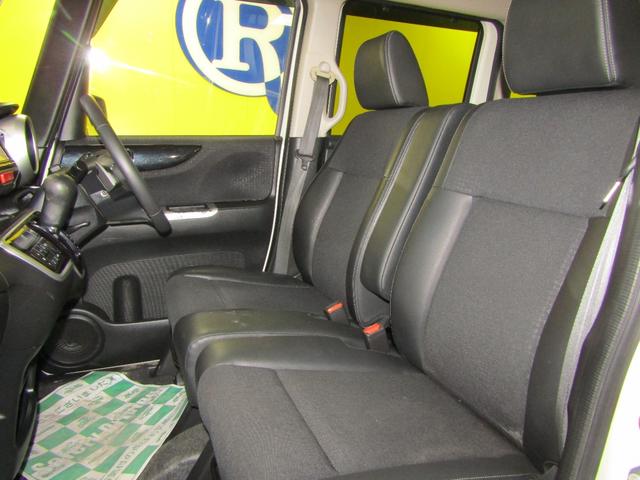 N-BOXカスタム G・ターボLパッケージ 両側オートスライド ハーフレザーシート(14枚目)