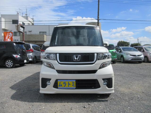 Ｎ－ＢＯＸ モデューロＸ　Ｇ・ターボパッケージ　車検２年付き　モデューロ専用足回り　天井モニター　ＨＤＤナビ　Ｂｌｕｅｔｏｏｔｈ　フルセグＴＶ　バックカメラ　ＥＴＣ　両側電動スライドドア　無限ドアバイザー　クルコン　アイドリングストップ（3枚目）