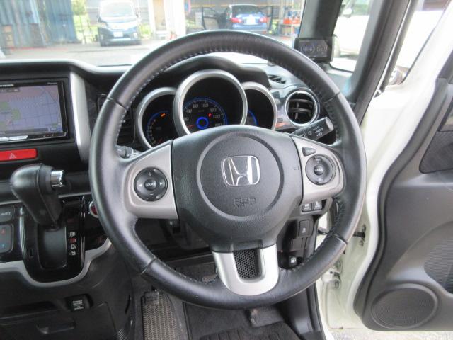 Ｎ－ＢＯＸ モデューロＸ　Ｇ・ターボパッケージ　車検２年付き　モデューロ専用足回り　天井モニター　ＨＤＤナビ　Ｂｌｕｅｔｏｏｔｈ　フルセグＴＶ　バックカメラ　ＥＴＣ　両側電動スライドドア　無限ドアバイザー　クルコン　アイドリングストップ（40枚目）