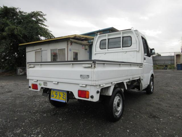 キャリイトラック ＫＣエアコン・パワステ　車検２年付き　５ＭＴシフト　切替４ＷＤ　三方開　ＡＭ・ＦＭラジオ　タイミングチェーン（16枚目）