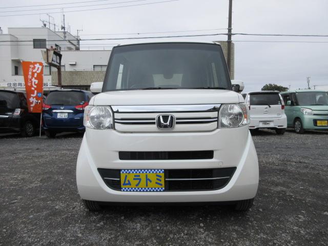 Ｎ－ＢＯＸ Ｇ・Ｌパッケージ　車検２年付き　後期型　雹害　メモリーナビ　ワンセグＴＶ　ＥＴＣ　左電動スライドドア　右イージークローズドア　ステアリモコン　アイドリングストップ　クリーンイオンＡＣ（3枚目）