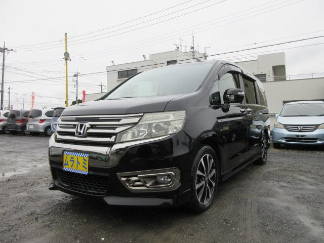 ステップワゴンスパーダ Ｚ　クールスピリット　車検２年付き　８人　後期型　メモリーナビ　ワンセグＴＶ　バックカメラ　ＥＴＣ　両側電動スライドドア　ハーフレザー　純正１７インチアルミホイール　アイドリングストップ　クルーズコントロール（19枚目）