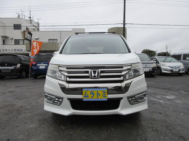 ステップワゴンスパーダ Ｚ　クールスピリット　８人　後期型　大画面メモリーナビ　フルセグＴＶ　バックカメラ　ＥＴＣ　ハーフレザーシート　純正１７インチアルミホイール　両側電動スライドドア　サブウーファー　クルーズコントロール　パドルシフト（3枚目）