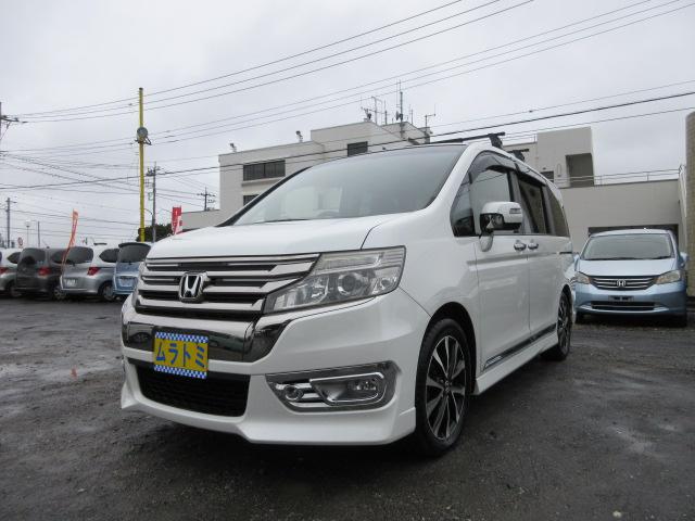 ステップワゴンスパーダ Ｚ　クールスピリット　８人　後期型　大画面メモリーナビ　フルセグＴＶ　バックカメラ　ＥＴＣ　ハーフレザーシート　純正１７インチアルミホイール　両側電動スライドドア　サブウーファー　クルーズコントロール　パドルシフト（20枚目）