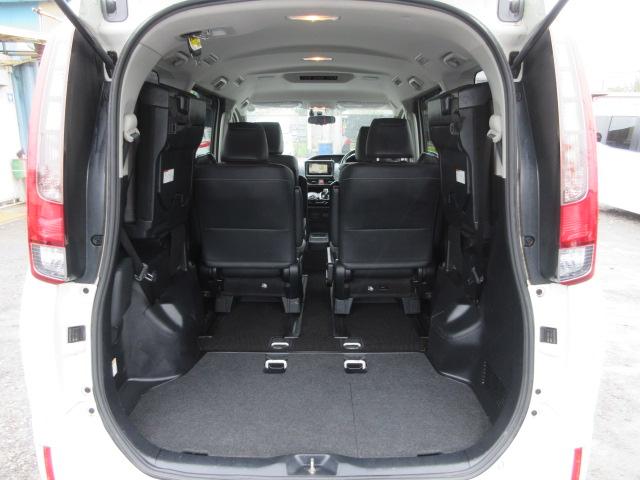 エスクァイア ハイブリッドGi 車検2年付き 7人 1オーナー 雹害 SDナビBluetoothフルセグTV バックカメラ ETC 革調シート シートヒーター 両側電動スライド クルーズコントロール 純正15インチアルミホイール(45枚目)