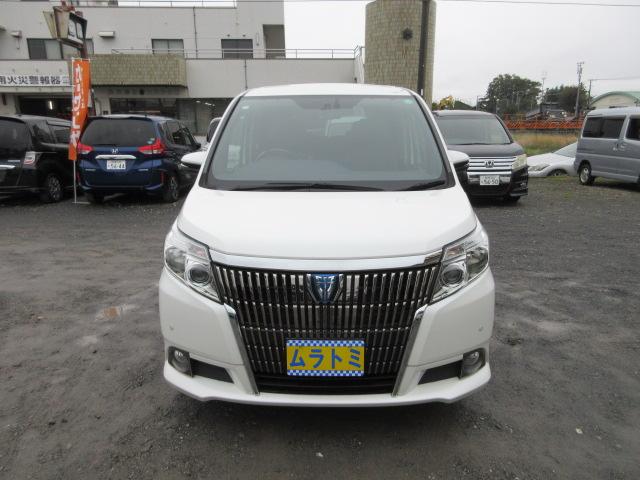 エスクァイア ハイブリッドGi 車検2年付き 7人 1オーナー 雹害 SDナビBluetoothフルセグTV バックカメラ ETC 革調シート シートヒーター 両側電動スライド クルーズコントロール 純正15インチアルミホイール(76枚目)