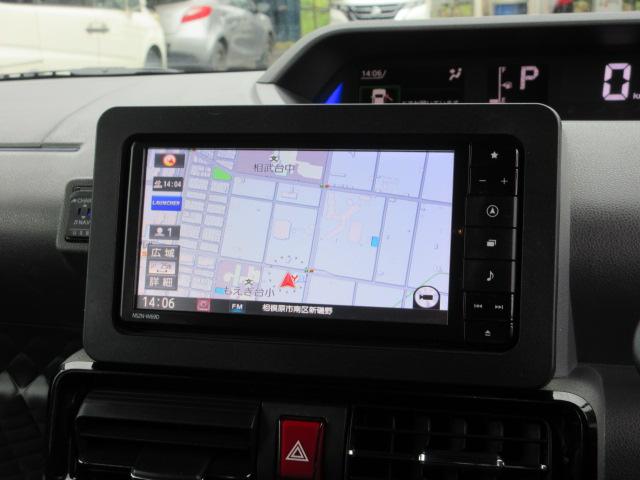 タント カスタムＸ　車検２年付き　雹害　ブレーキサポート　車線逸脱警報　ＳＤナビ　Ｂｌｕｅｔｏｏｔｈ　フルセグＴＶ　全周囲カメラ　ＥＴＣ　両側電動スライドドア　ピラーレス　ハーフレザーシート　ＬＥＤオートヘッドライト（10枚目）