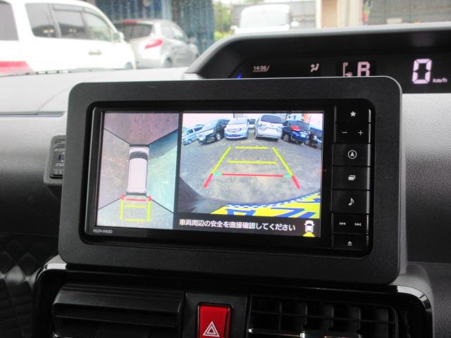 タント カスタムＸ　車検２年付き　雹害　ブレーキサポート　車線逸脱警報　ＳＤナビ　Ｂｌｕｅｔｏｏｔｈ　フルセグＴＶ　全周囲カメラ　ＥＴＣ　両側電動スライドドア　ピラーレス　ハーフレザーシート　ＬＥＤオートヘッドライト（11枚目）