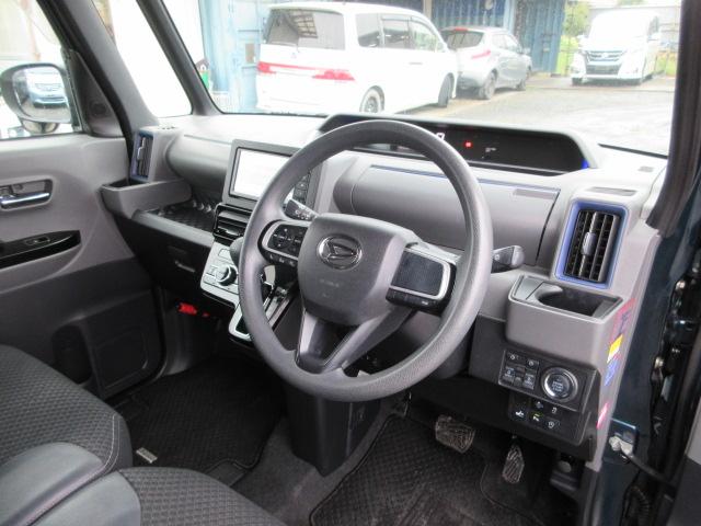 タント カスタムＸ　車検２年付き　雹害　ブレーキサポート　車線逸脱警報　ＳＤナビ　Ｂｌｕｅｔｏｏｔｈ　フルセグＴＶ　全周囲カメラ　ＥＴＣ　両側電動スライドドア　ピラーレス　ハーフレザーシート　ＬＥＤオートヘッドライト（24枚目）