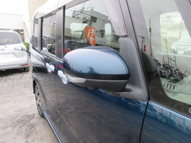 タント カスタムＸ　車検２年付き　雹害　ブレーキサポート　車線逸脱警報　ＳＤナビ　Ｂｌｕｅｔｏｏｔｈ　フルセグＴＶ　全周囲カメラ　ＥＴＣ　両側電動スライドドア　ピラーレス　ハーフレザーシート　ＬＥＤオートヘッドライト（62枚目）