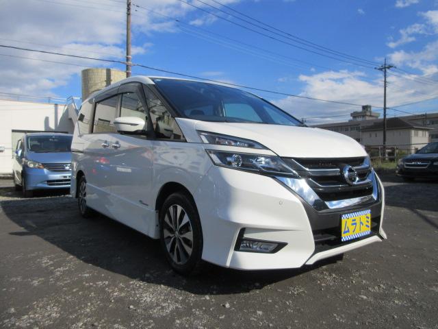 セレナ ハイウェイスターG 車検2年付き 雹害 ブレーキサポート 車線逸脱警報 標識認識機能 クルーズコントロール メモリーナビ BluetoothフルセグTV 全周囲カメラ ETC 両側電動スライドドア クリアランスソナー(17枚目)