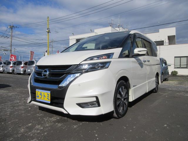 セレナ ハイウェイスターG 車検2年付き 雹害 ブレーキサポート 車線逸脱警報 標識認識機能 クルーズコントロール メモリーナビ BluetoothフルセグTV 全周囲カメラ ETC 両側電動スライドドア クリアランスソナー(20枚目)
