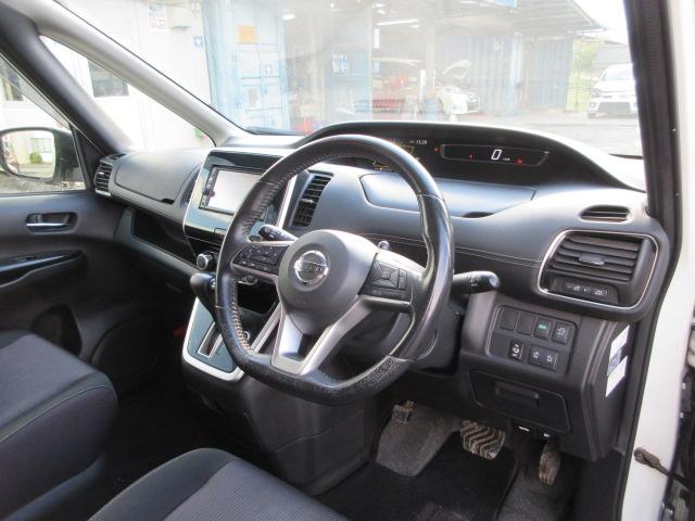 セレナ ハイウェイスターG 車検2年付き 雹害 ブレーキサポート 車線逸脱警報 標識認識機能 クルーズコントロール メモリーナビ BluetoothフルセグTV 全周囲カメラ ETC 両側電動スライドドア クリアランスソナー(26枚目)